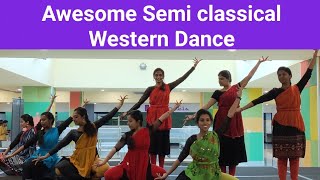 Semi classical Dance performance 4k video  Infosys trivandrum  Family day  INZYNC  infy Trendz [upl. by Ettenel]