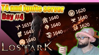 T4 and ignite server Day 4Lost Ark [upl. by Cordelie]