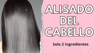 Como hacer KERATINA para ALISAR el CABELLO con ARROZ y MAIZENA lucirmasjoven [upl. by Oech99]