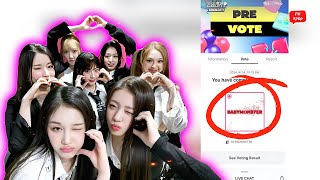 How to Vote for Babymonster and K pop Idol on M Countdown [upl. by Kerstin]