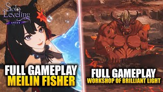 New Hunter MEILIN FISHER Healer BROKEN amp New Mode WORKSHOP OF BRILLIANT LIGHT  Solo Leveling ARISE [upl. by O'Doneven]