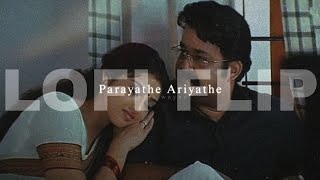 Parayathe Ariyathe Lofi Flip by Chris Wayne  Deepak Dev  Karthik malayalamlofi [upl. by Anavahs]