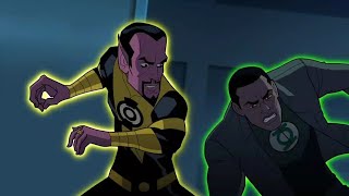 Green Lantern vs Sinestro CMV All Fights [upl. by Atwood]