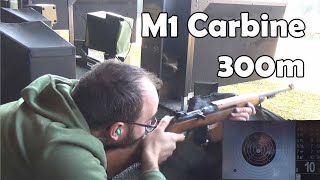 M1 Carbine At 300m Can It Reach Out This quotFarquot [upl. by Ahtabbat]