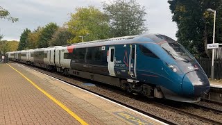 At Hinckley station a epic day of trainspotters And epic trains 241024 [upl. by Ihcas]