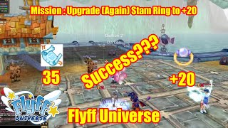 Flyff Universe Upgrade Accessory 19 to 20 Again  Mia Server [upl. by Ggerc]