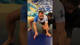 Defend the Back using the Granby Roll bjj jiujitsu grappling [upl. by Hourigan]