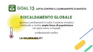 SDG Goal 13 Agire per il clima [upl. by Anirbes]