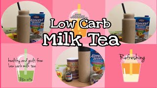 LOW CARB MILK TEAEasy Recipe3 Easy Steps [upl. by Ulah]