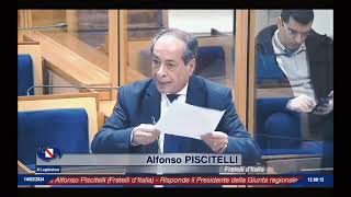 Piscitelli  quotSONO 4 ANNI CHE VIENE AVALLATO UN MERCIMONIO SULLE PRESTAZIONI SANITARIEquot 140224 [upl. by Yrem68]