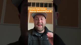 KvCore Real Estate Website EssentialsPart 3 realtor [upl. by Lustick]