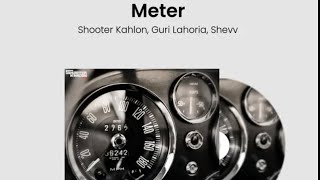 Meter Song  Shooter Kahlon  Guri Lahoria  Shevv [upl. by Ammadas]