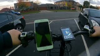 POV RIDING KRISTALL GW20 cmacewheel750WATT EBIKE 4K [upl. by Neelav]