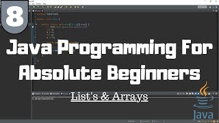 Java Tutorial for Beginners 8  Arrays [upl. by Namar]