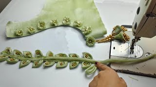 2 बेहतरीन ब्लाउज डिजाइन बनाना सीखें  New Latest Blouse Design Cutting And Stitching [upl. by Rannug]