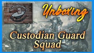 Unboxing de Custodian Guard Squad quotGames Workshopquot [upl. by Leihcim983]