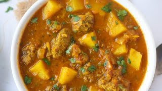 Punjabi Style Aloo Wadiyan Recipe Part 2 outclasscooking7071 happycookingtoyou healthylifestyle [upl. by Jenne]