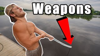 We Recovered Lost Weapons Magnet Fishing [upl. by Halilahk]