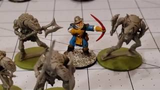 Northstar Minis Frostgrave Ghost Archipelago Snakemen unboxed and built [upl. by Trainor]