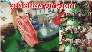 Su değirmenli villa teraryum yapımı terarium craft viral [upl. by Karia529]