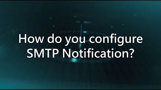 ShareTech UTM Tutorial4How do you configure SMTP Notification [upl. by Esinehs]