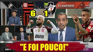 quotFLAMENGO FEZ O VASCO CHORARquot ESPN LINHA DE PASSE SPORT CENTER FLA 6X1 VASCO GABIGOL CEBOLINHA [upl. by Pickens399]