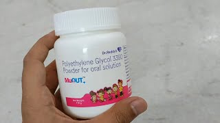 Polyethylene Glycol 3350 Powder For Oral Solution Uses In Hindi  Muout Powder Uses In Hindi [upl. by Etnuahc]