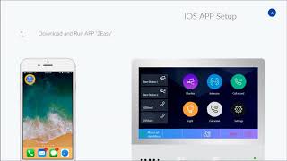 Einrichten unseres X7 Sprechanlagen Monitors mit der APP [upl. by Gottlieb310]