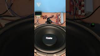 Huale Subwoofer Bass Testing  12 inch 400W RMS shorts [upl. by Onidranreb]