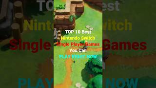 Top 10 Best Nintendo Switch Single Player Games You can play Right Nowgames gamers nintendoswitch [upl. by Korry]