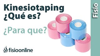 ¿Qué es el kinesiotaping y para qué se usa [upl. by Kaufman]