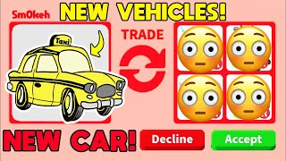 Best 10 Offers For TAXI CAB VEHICLE in Adopt Me  Adopt Me Trading [upl. by Llednav681]