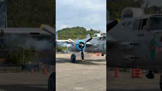 CAF B25 Startup  Lunken Airport Days [upl. by Quinn]