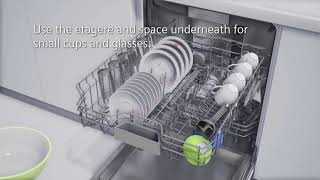 How to load the dishwasher properly  Siemens Home UK [upl. by Dlonyar605]