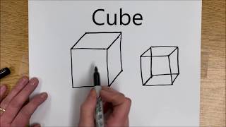 How to Draw 3D Shapes [upl. by Rena]