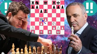 Epic chess game 507 Garry Kasparov vs Magnus Carlsen [upl. by Portwin]