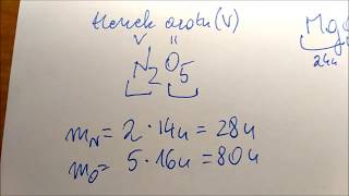 Obliczanie stosunku masowego pierwiastków [upl. by Rapp]