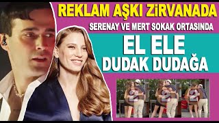 Serenay Sarıkaya ve Mert Demir sokak ortasında dudak dudağa görüntülendi [upl. by Crooks]