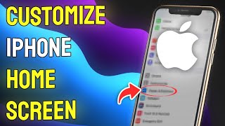 How to Customize iPhone Home Screen  iOS 18 [upl. by Clo574]