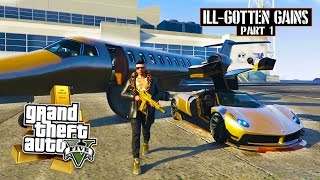 GTA 5  25000000 Spending Spree NEW ILLGOTTEN GAINS DLC SHOWCASE GTA 5 DLC Gameplay [upl. by Herrle]