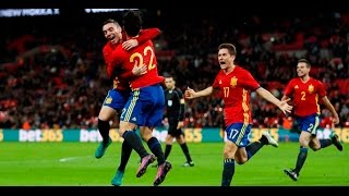 Inglaterra 22 España  Goles  COPE  15112016 [upl. by Winebaum]