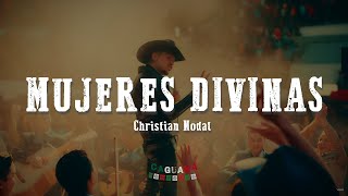 Christian Nodal  Mujeres Divinas LetraLyrics [upl. by Esaj]