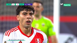 PERÚ vs ARGENTINA Las mejores jugadas de FRANCO ZANELATTO en su DEBUT con la SELECCIÓN PERUANA 🇵🇪 [upl. by Idalla917]