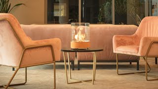 How To Install Dancing Flames  Bioethanol Tabletop Fire by Planika UK [upl. by Yrekcaz]