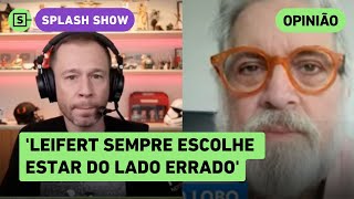 Tiago Leifert sempre escolhe estar do lado errado diz Leão sobre polêmicas do apresentador [upl. by Eelymmij]