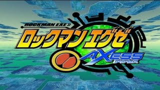 Rockman EXE Axess Full Japanese Opening Futatsu No Mirai RemixExtended [upl. by Niret]