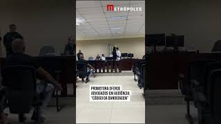 Promotora de MT esculacha advogados quotNão admito que venha lá de Goiânia fazer malandragem aquiquot [upl. by Dnomaj]