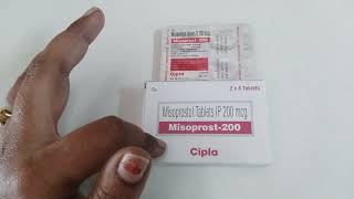 Misoprost 200 mg tablet full information in teluguusesprice composition side effects etc [upl. by Anahahs]