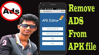 Remove Ads from any apk application andriod by apk editor [upl. by Acalia115]