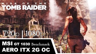 MSI GT 1030 AERO ITX 2G OC Benchmark [upl. by Lay916]